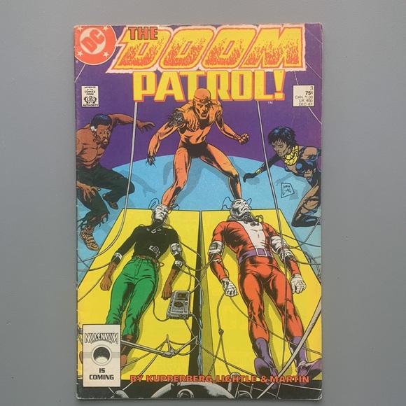 (C15) Doom Patrol DC Comics Issue 2, 3, 5, 10 Copper Age 1980's - Picture 3 of 6